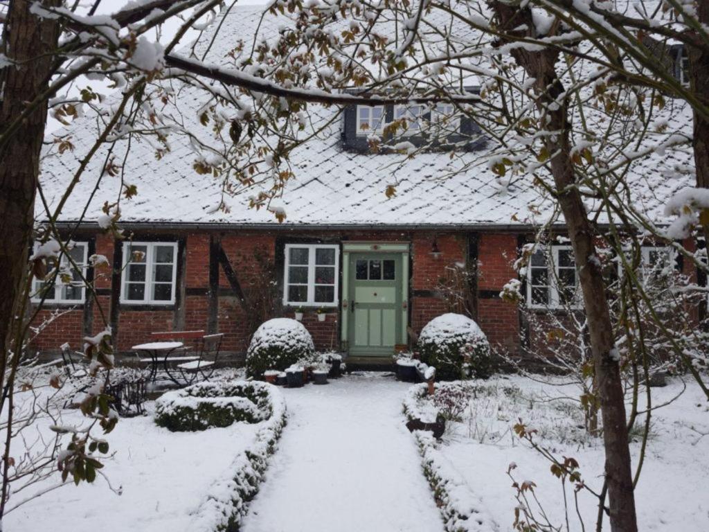 Ferienwohnung Im Denkmalgesch. Bauernhaus Von 1806 Nahe Lueneburg Thomasburg Esterno foto